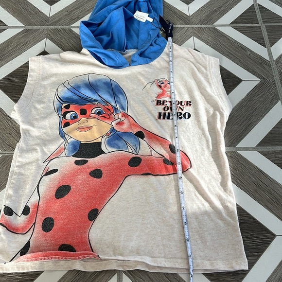 Miraculous ladybug hooded tshirt - Picture 8 of 12